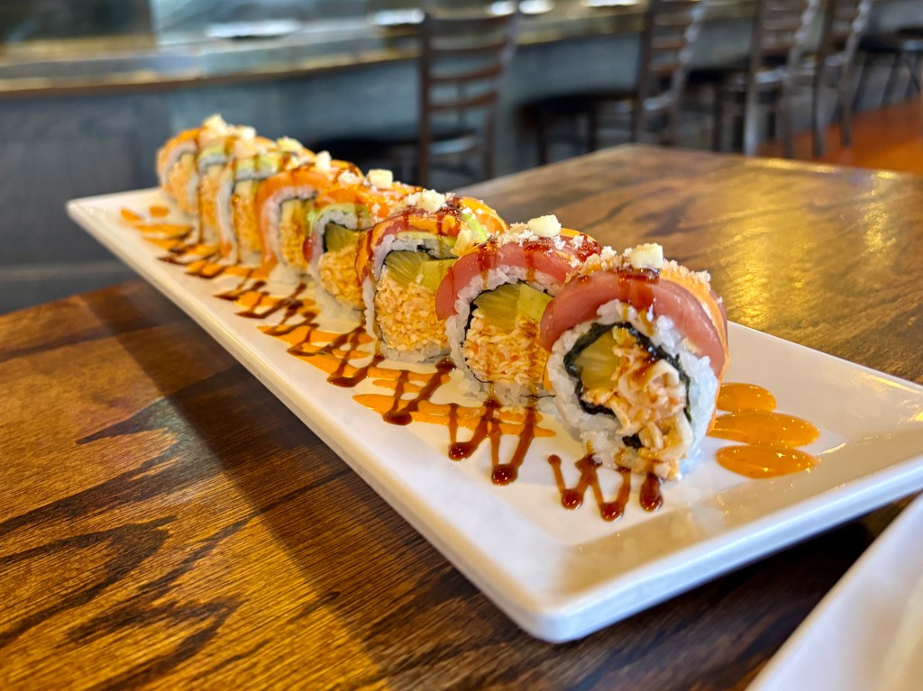 Seido Sushi Hawaiian roll.