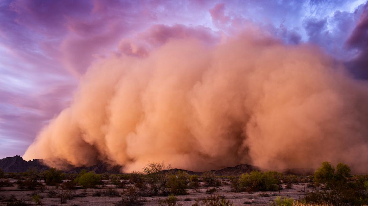 a haboob dust storm in arizona