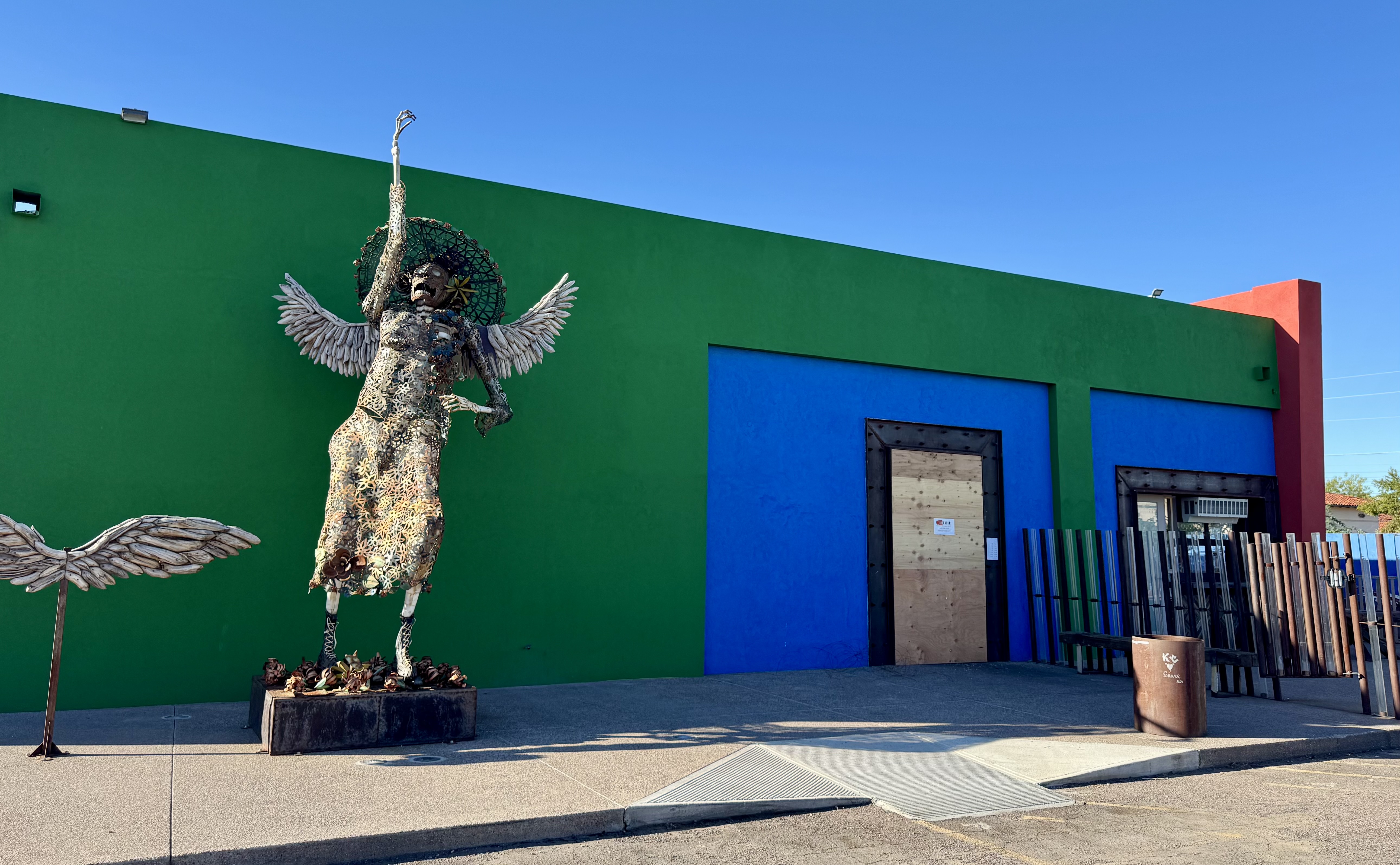 Exterior of La Santisima in Phoenix.
