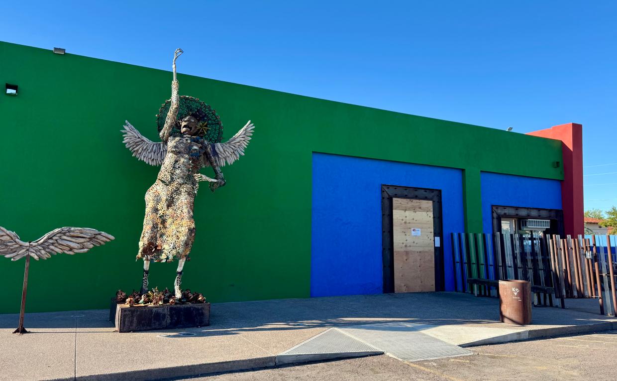 Exterior of La Santisima in Phoenix.