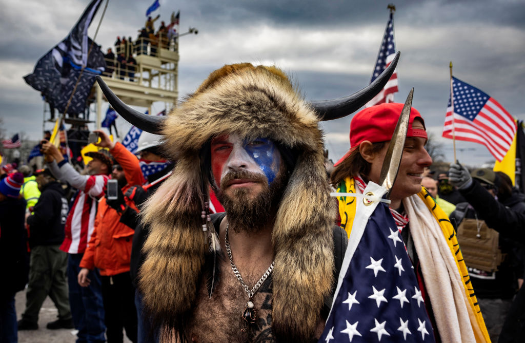 the qanon shaman