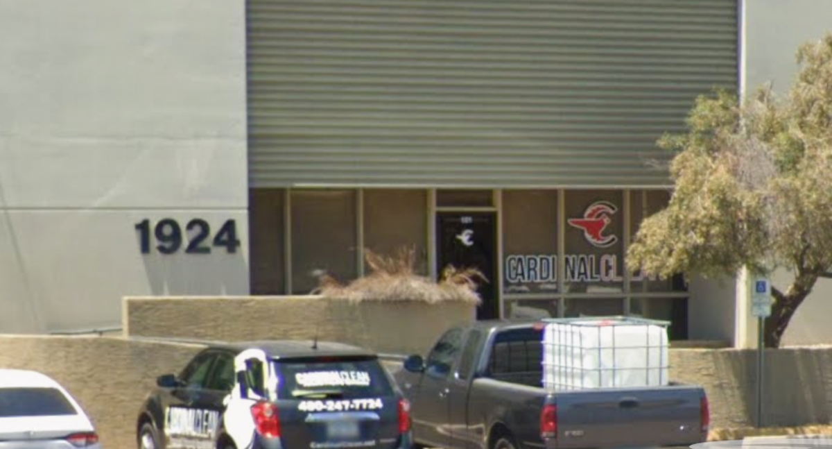 the exterior of cardinal clean