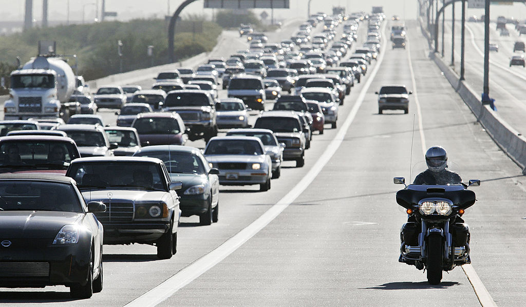 traffic on a phoenix highway