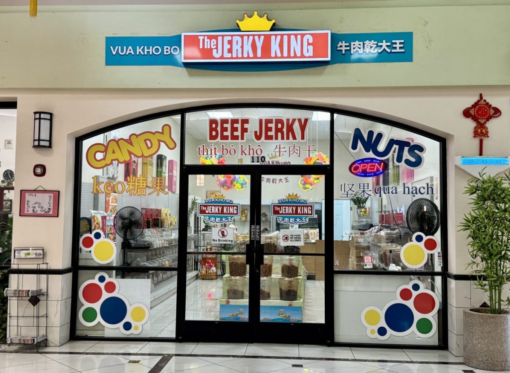 Outside The Jerky King in Mesa.