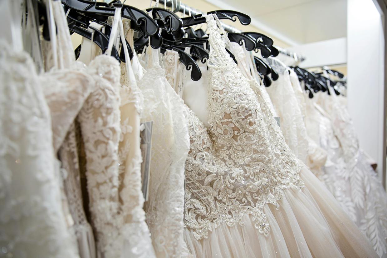 Wedding dress pop-up stops in Glendale this weekend