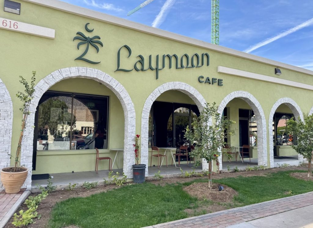 Exterior of a coffee shop