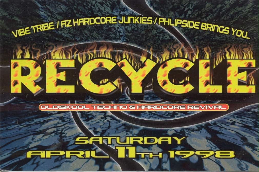 A rave flyer from the '90s