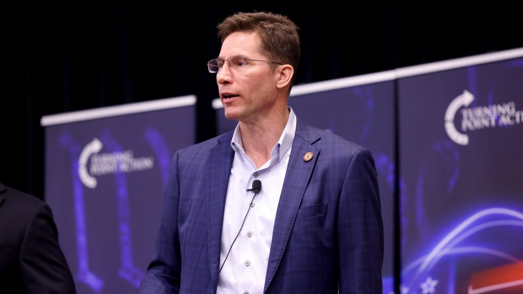 joseph chaplik at a turning point usa event