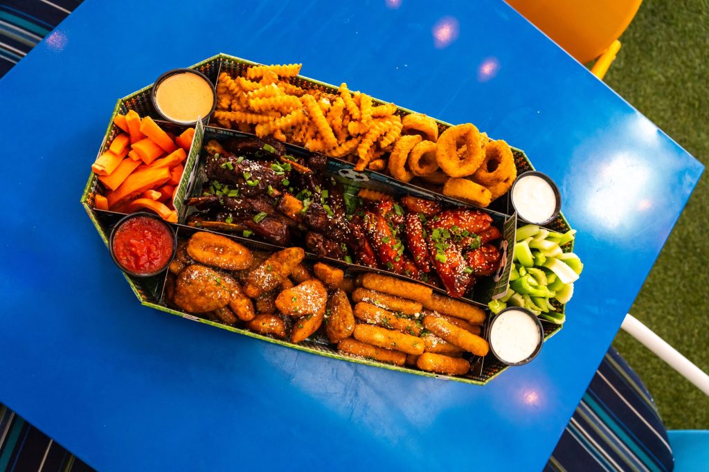 Backyard's massive shareable Soccer Platter.