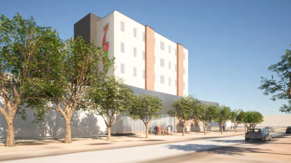 a mockup of a housing development