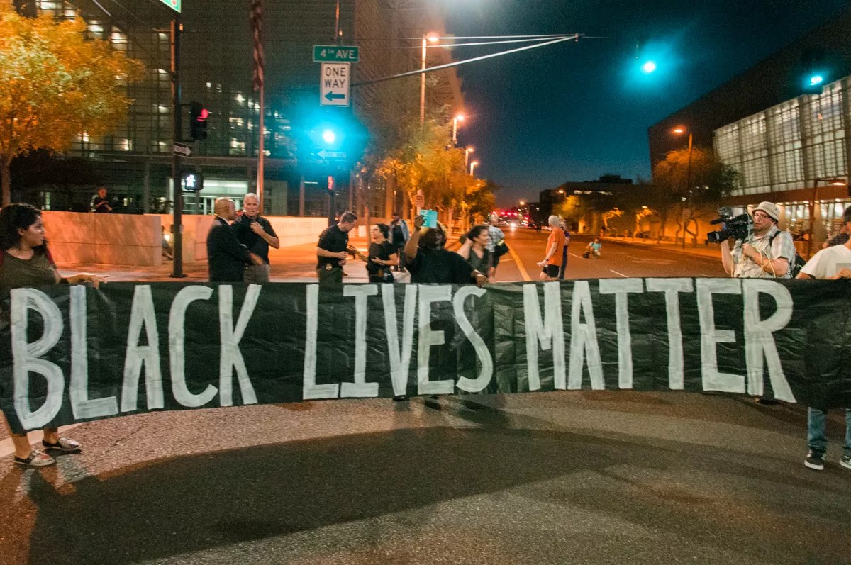 A Black Lives Matter Street Mural Could Be Coming to Downtown Phoenix