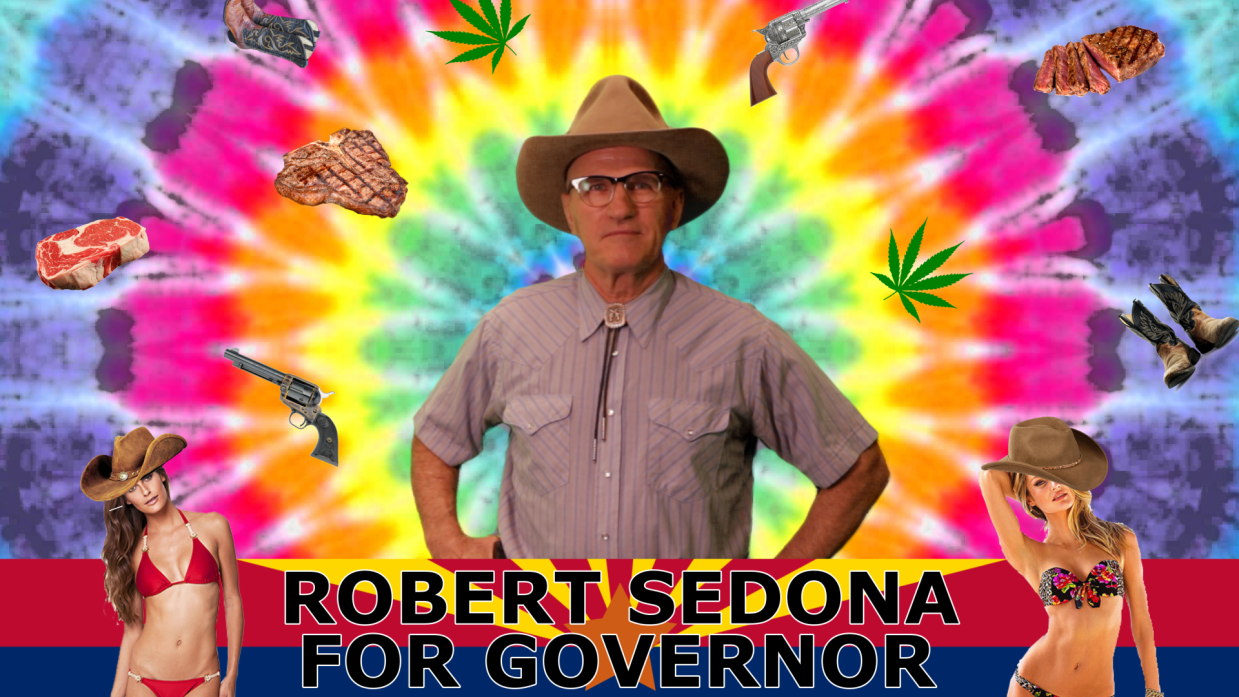 Trump Has ‘Alternative’ Facts, Arizona Has an ‘Alternative’ Candidate, Robert Sedona, to Challenge Ducey