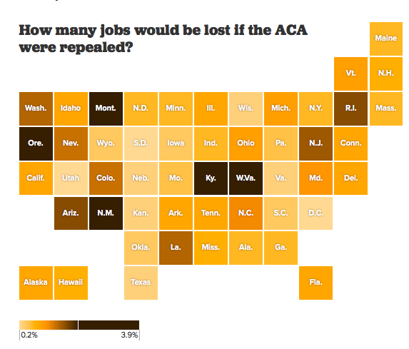 Report: Arizona Would Be Big Job Loser if Obamacare Is Repealed