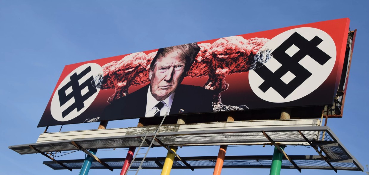 Here’s the Story Behind That Anti-Trump Billboard in Downtown Phoenix