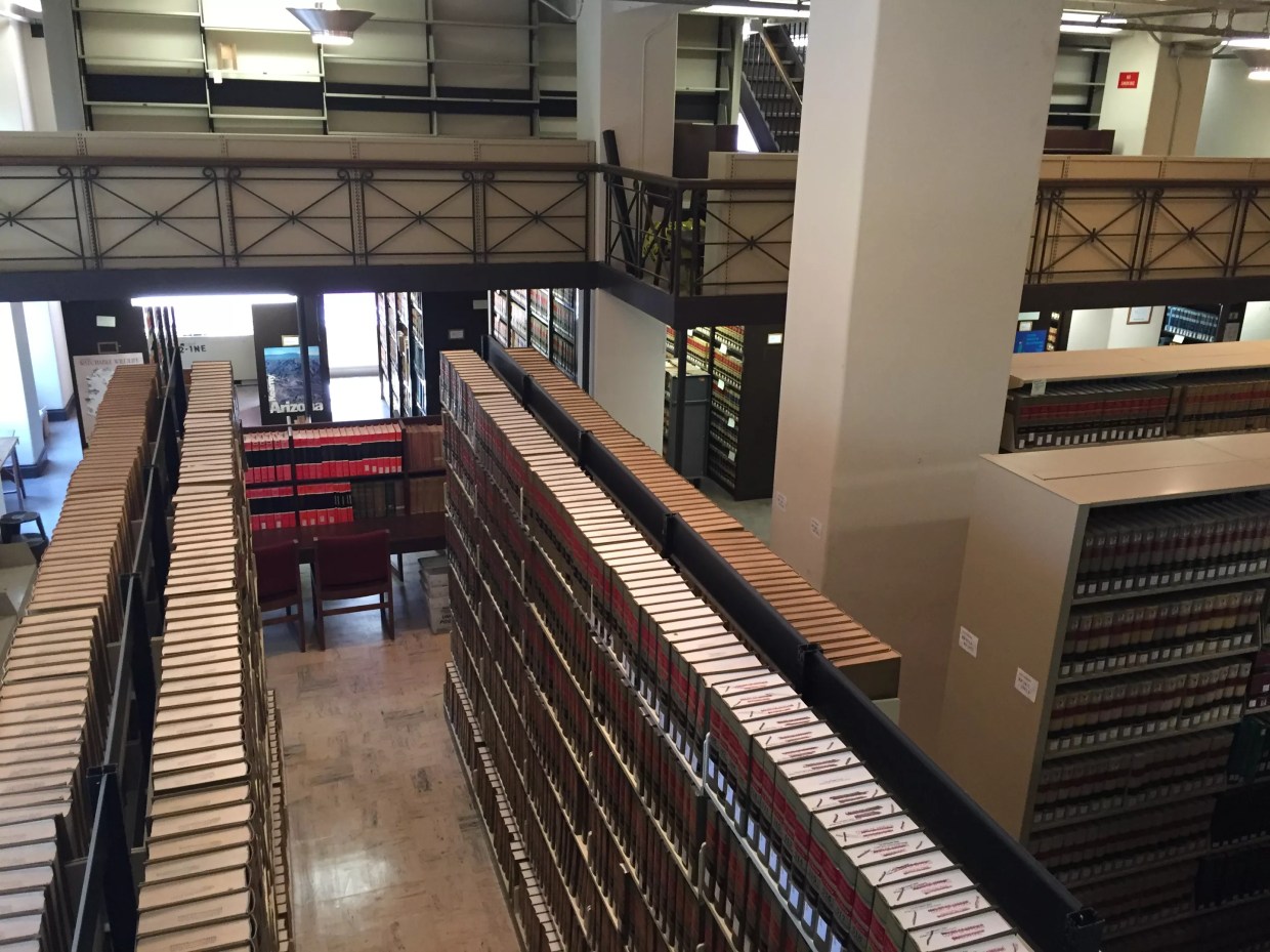 Here’s Why the Research Library at the Arizona Capitol Is Moving