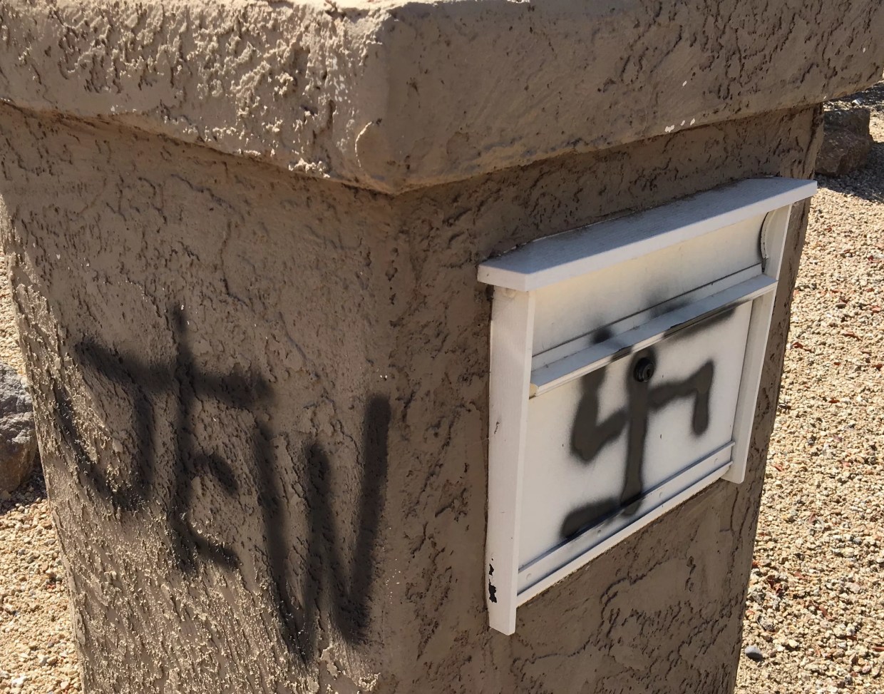 Hate Rising? Phoenix Family Vandalized With Anti-Semitic Graffiti and 8 Other Recent Incidents