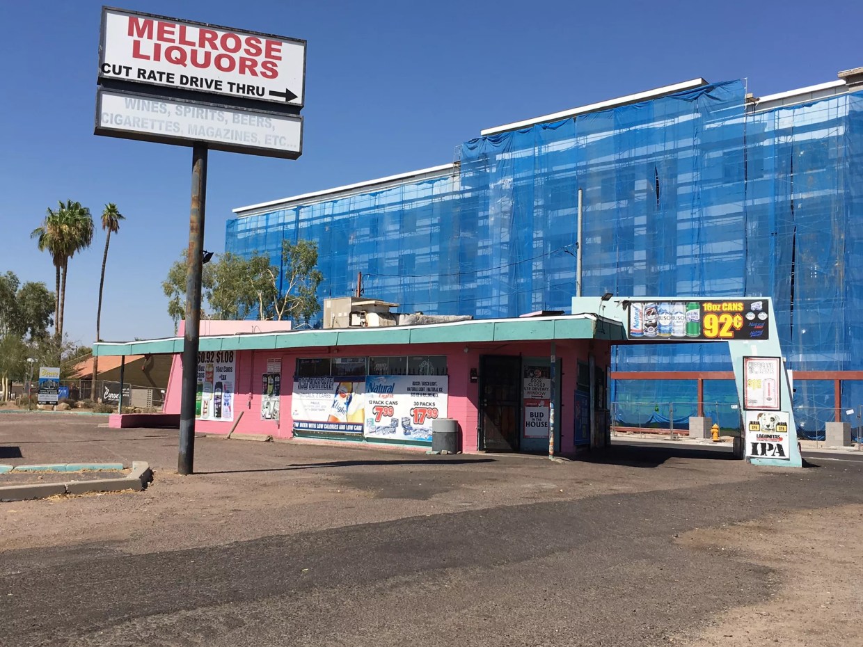 The Melrose Liquors Building Is for Sale