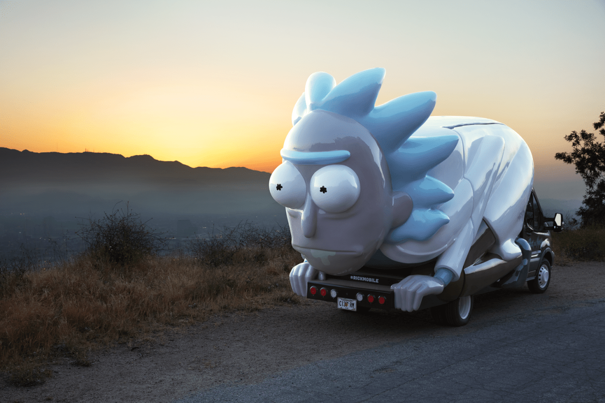 The Rickmobile Is Coming to Chandler’s Alamo Drafthouse