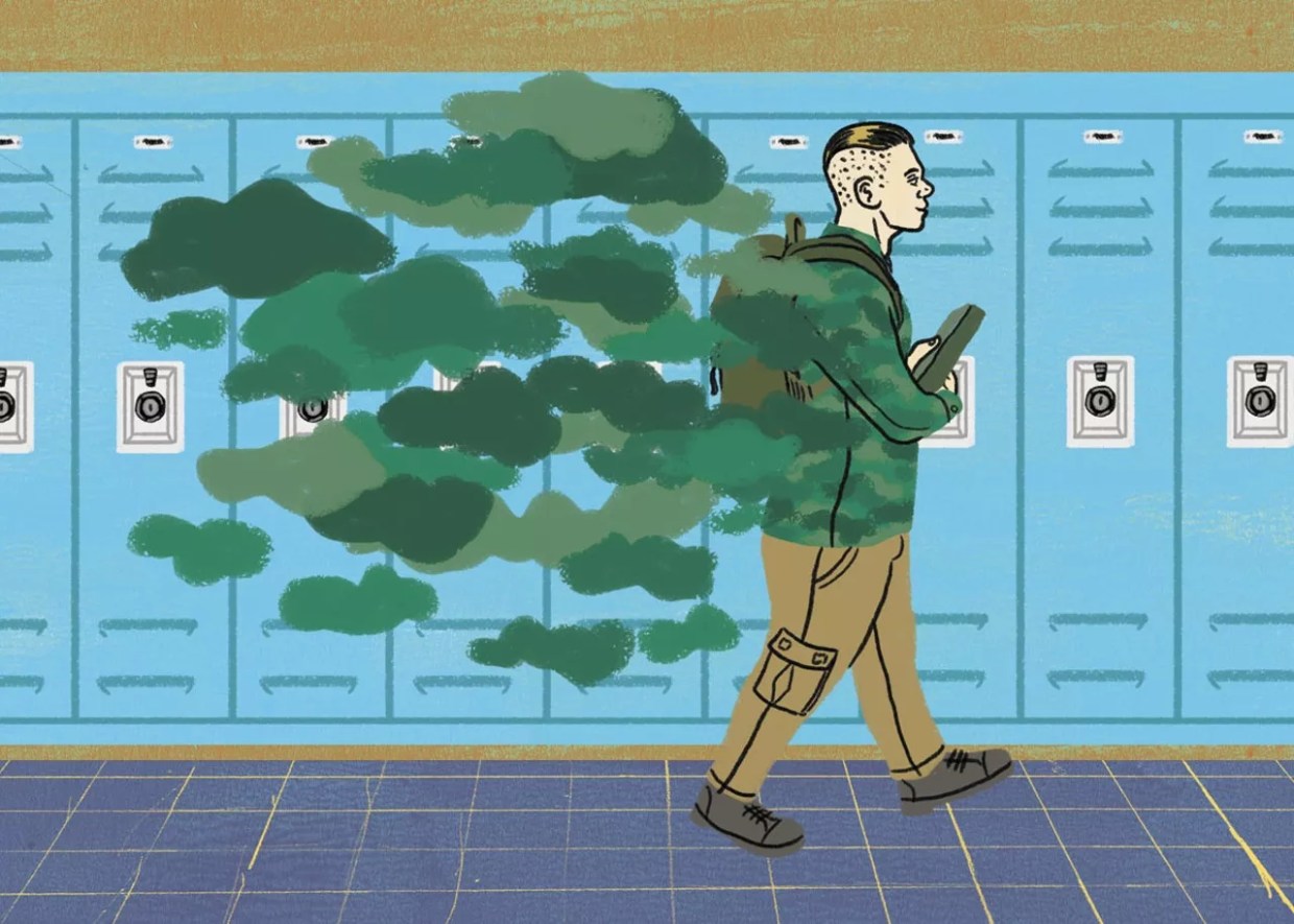 Bar Flies Back to School: Tricia Parker and Calvin, the Often Right ROTC Student