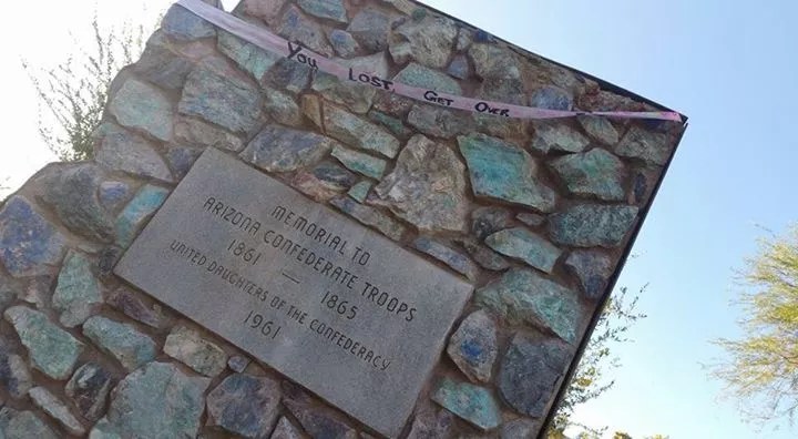 Confederate Monuments Removed From Arizona State Land
