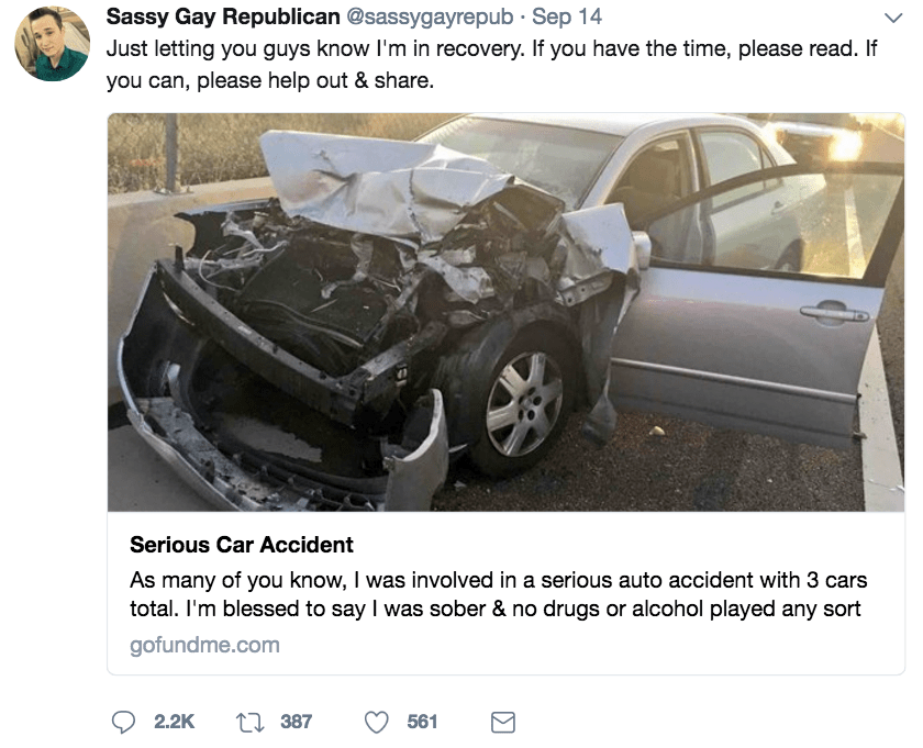 Mesa’s ‘Sassy Gay Republican’ Hates Liberals but Now Needs Health Care