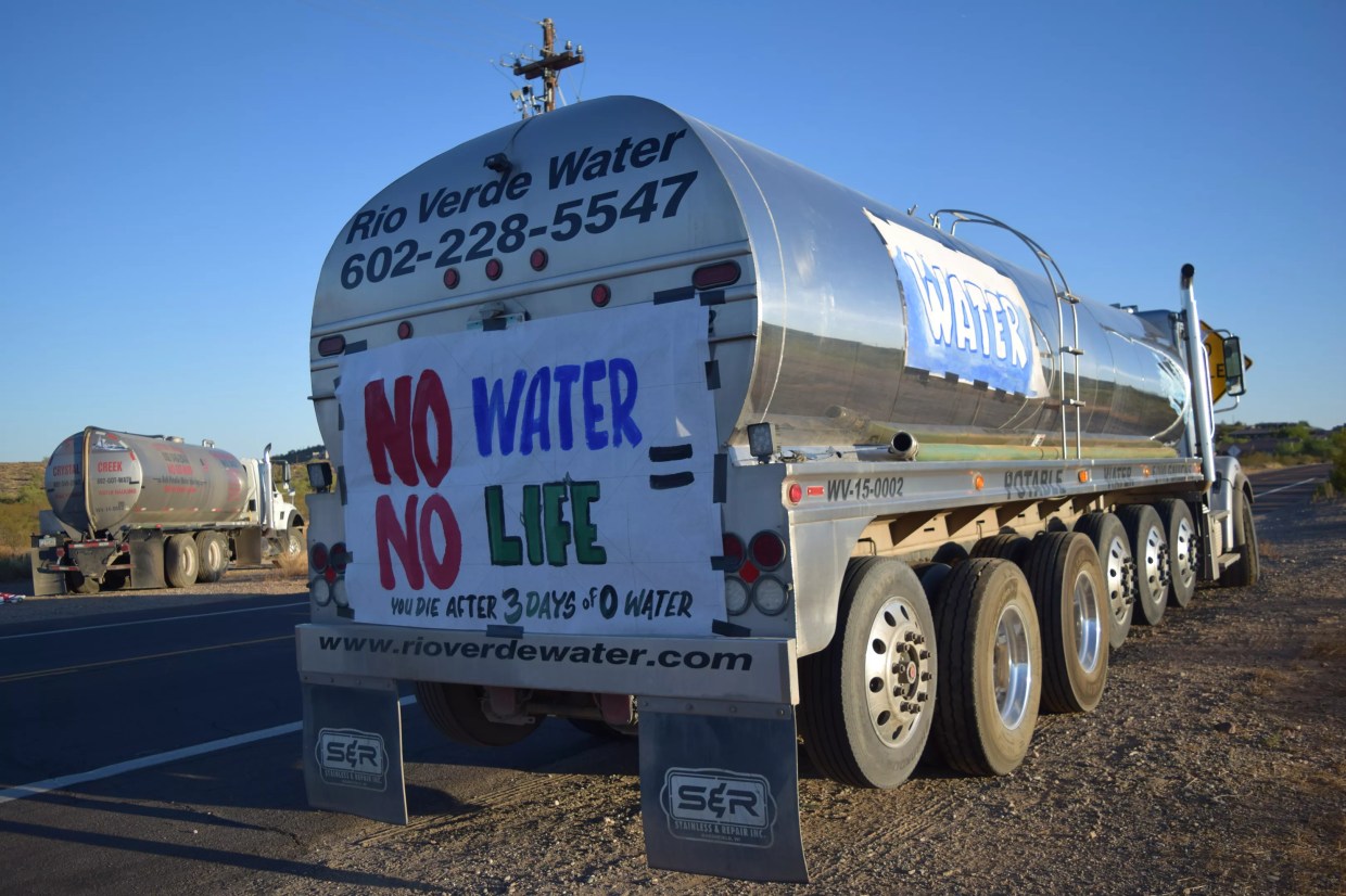 Water Fight Balloons Between Phoenix and Desert Hills, New River