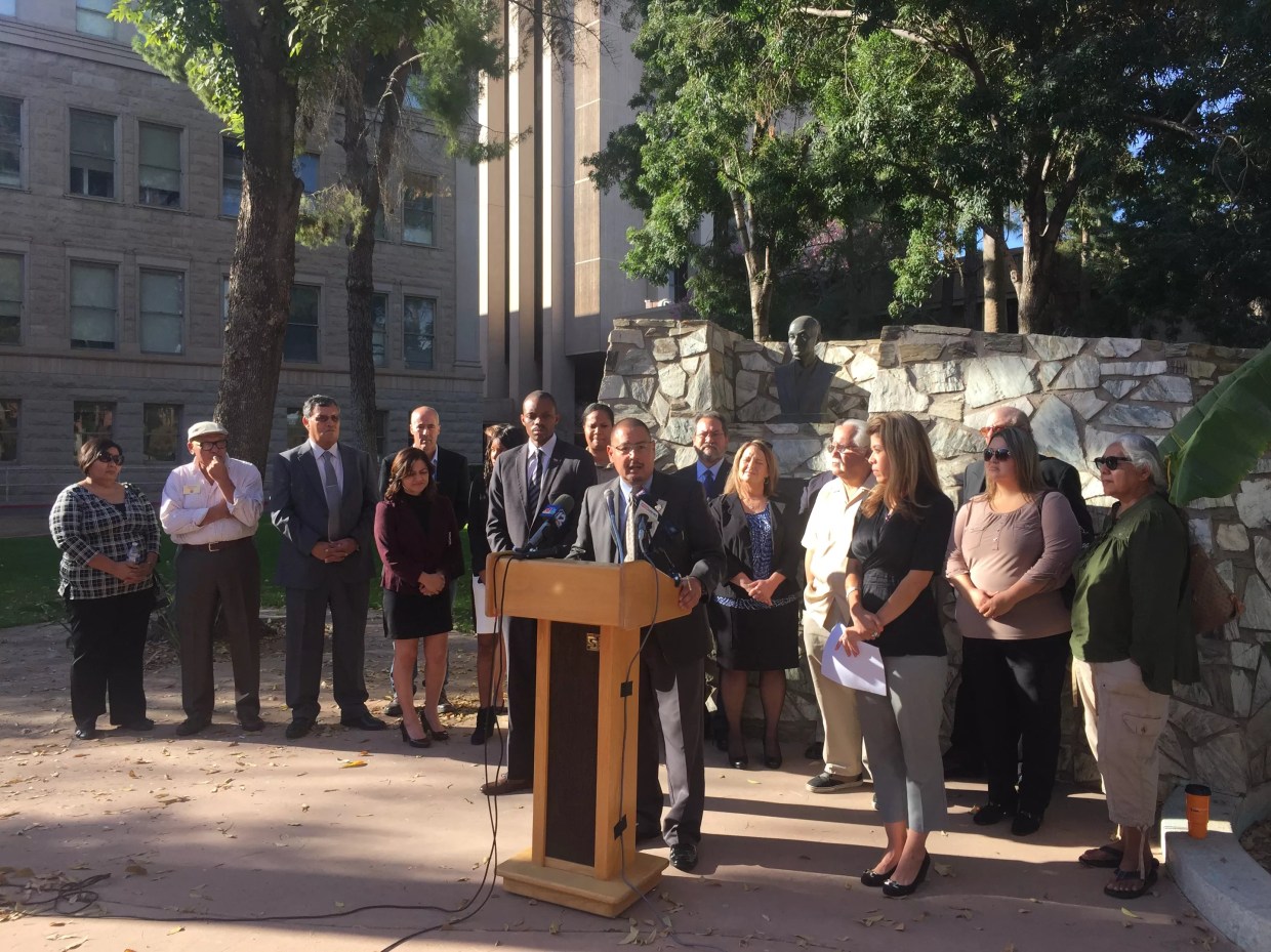 “We Are Not A Dumping Ground”: South Phoenix Leaders Protest Prisoner Re-Entry Center