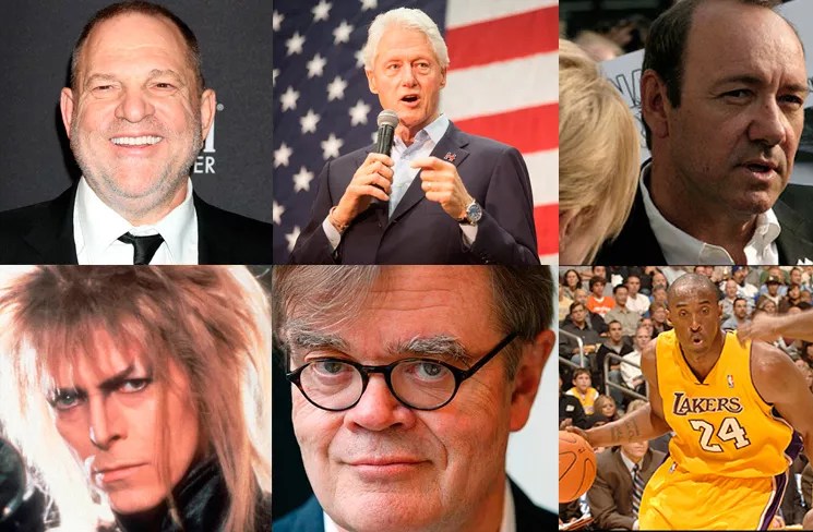 The Not-So-Hot-100 List of Prominent Men Behaving Badly