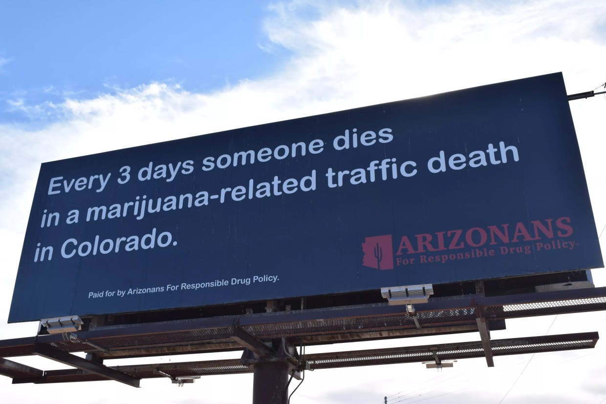 Marijuana Foes Strike Back in Phoenix’s Pot Billboard Battle