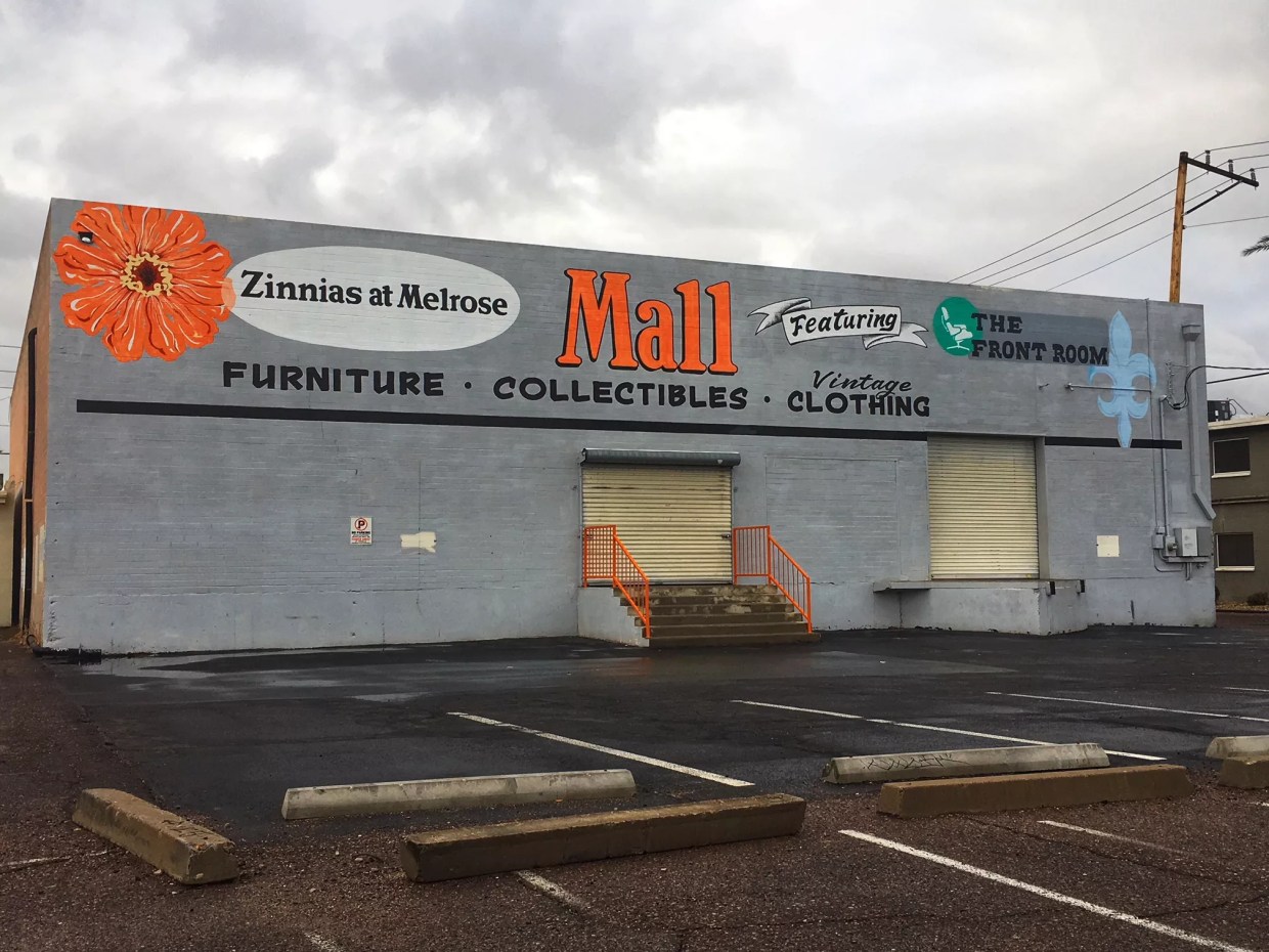 Say Goodbye to Zinnias at Melrose