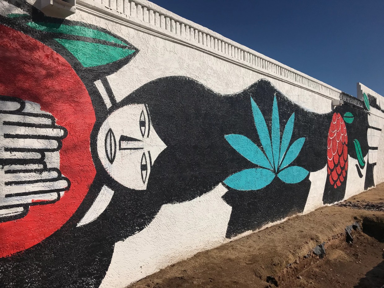 The Fortoul Brothers Are Painting a Mural in the Garfield Neighborhood