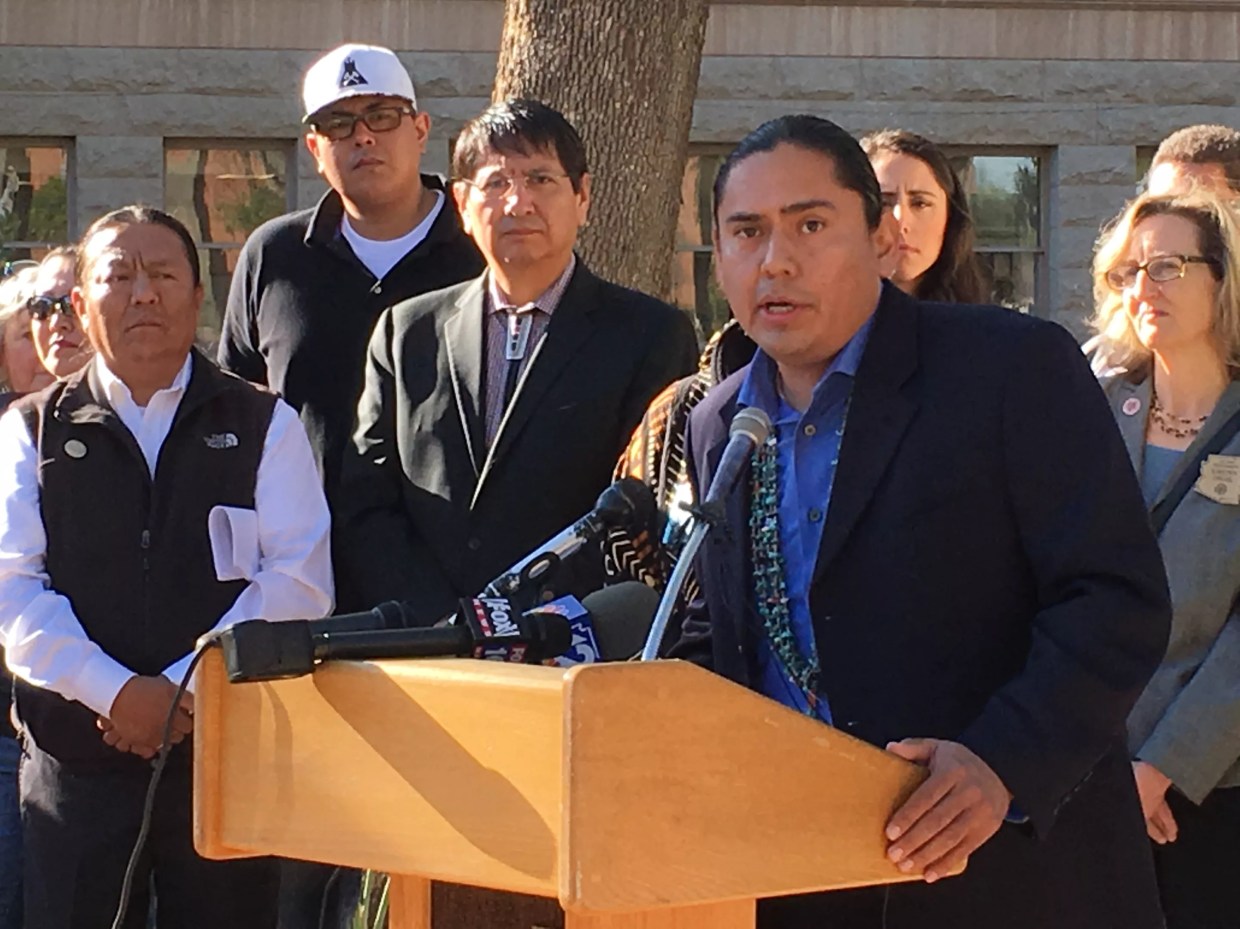 Navajo Lawmaker Wants to Ban AZ Stadiums From Displaying Offensive Team Names