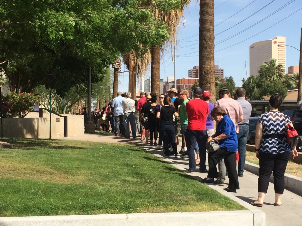 Check Wait-Times, Avoid Long Lines at the Polls in Maricopa County