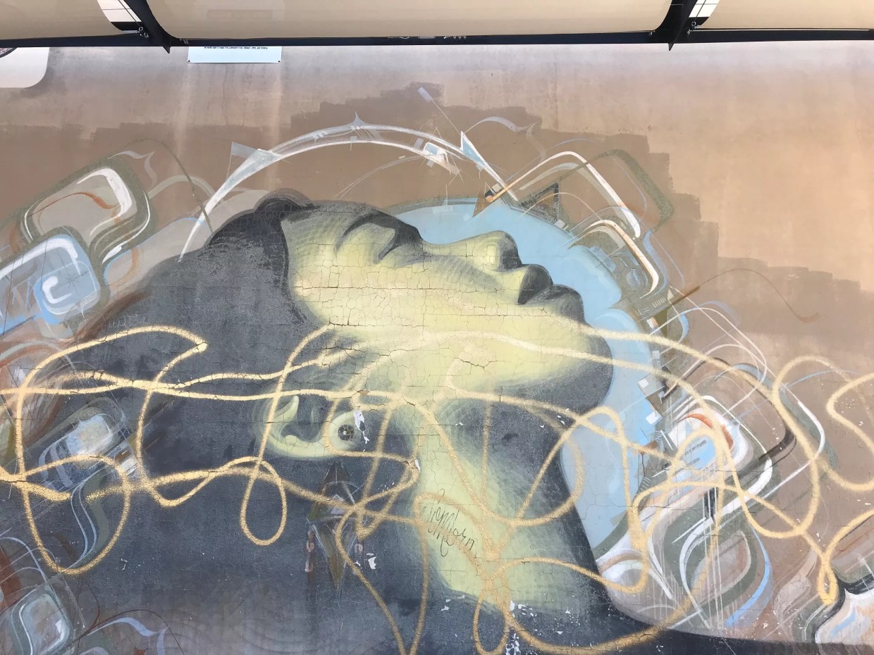 El Mac Mural Defaced in Downtown Phoenix