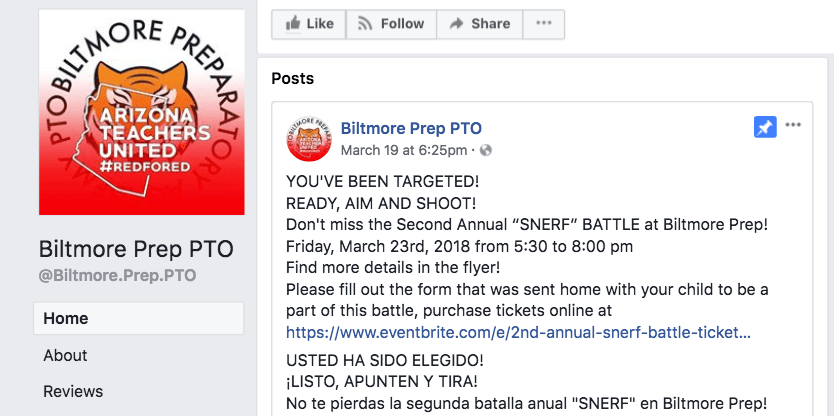 ‘Ready, Aim and Shoot!’ School Advertises Nerf Gun Fight Before Gun Protest