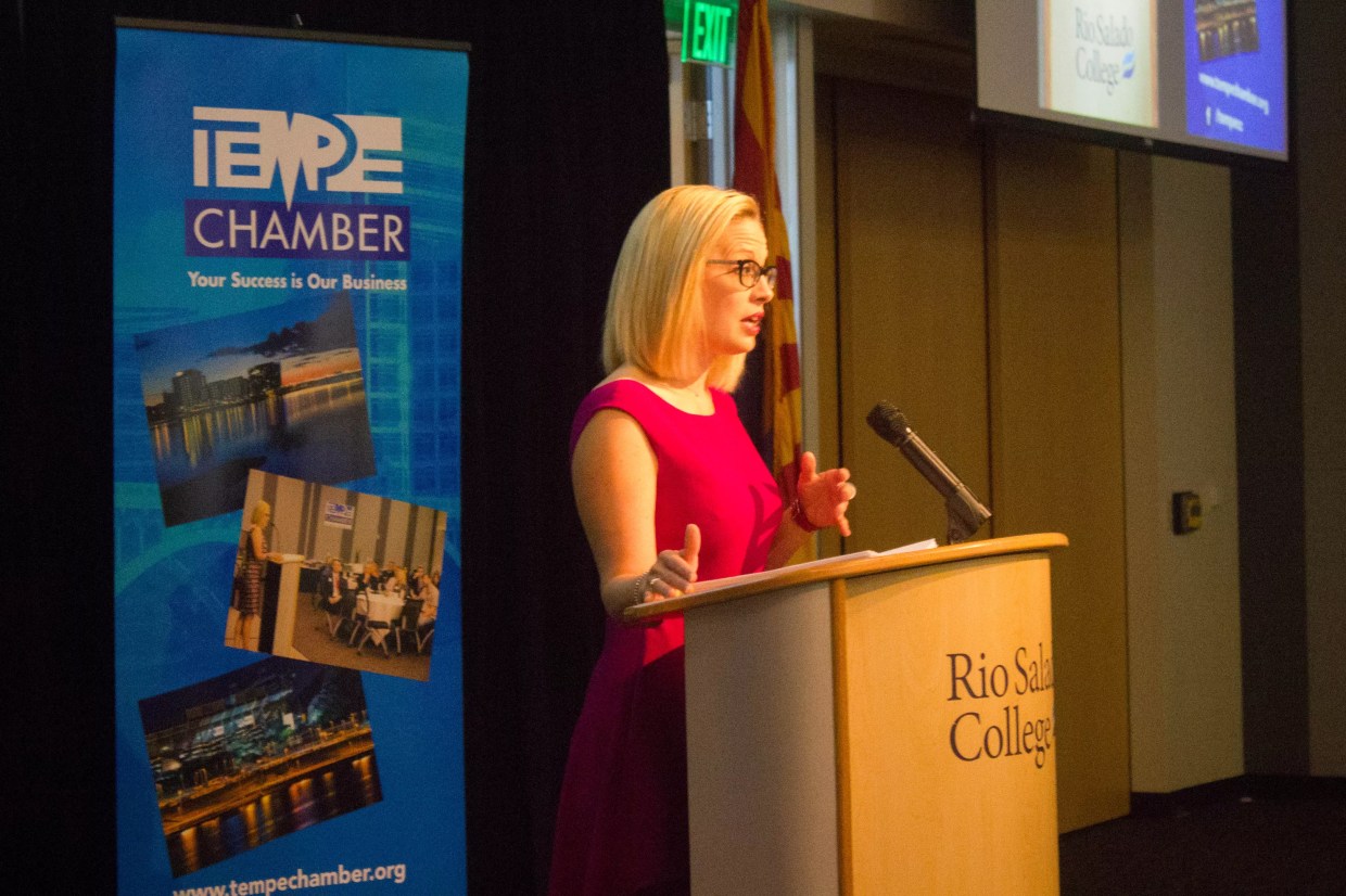 Kyrsten Sinema Swings Right Again, Criticizes Government Regulation, Red Tape