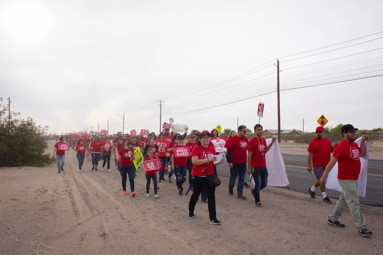 As Valley Schools Shut Down Indefinitely, Many Rural Schools Stay Open Despite Teacher Strike