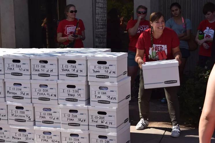 Referendums Filed to Repeal Ducey’s Flat Tax, Anti-Prop 208 Legislation