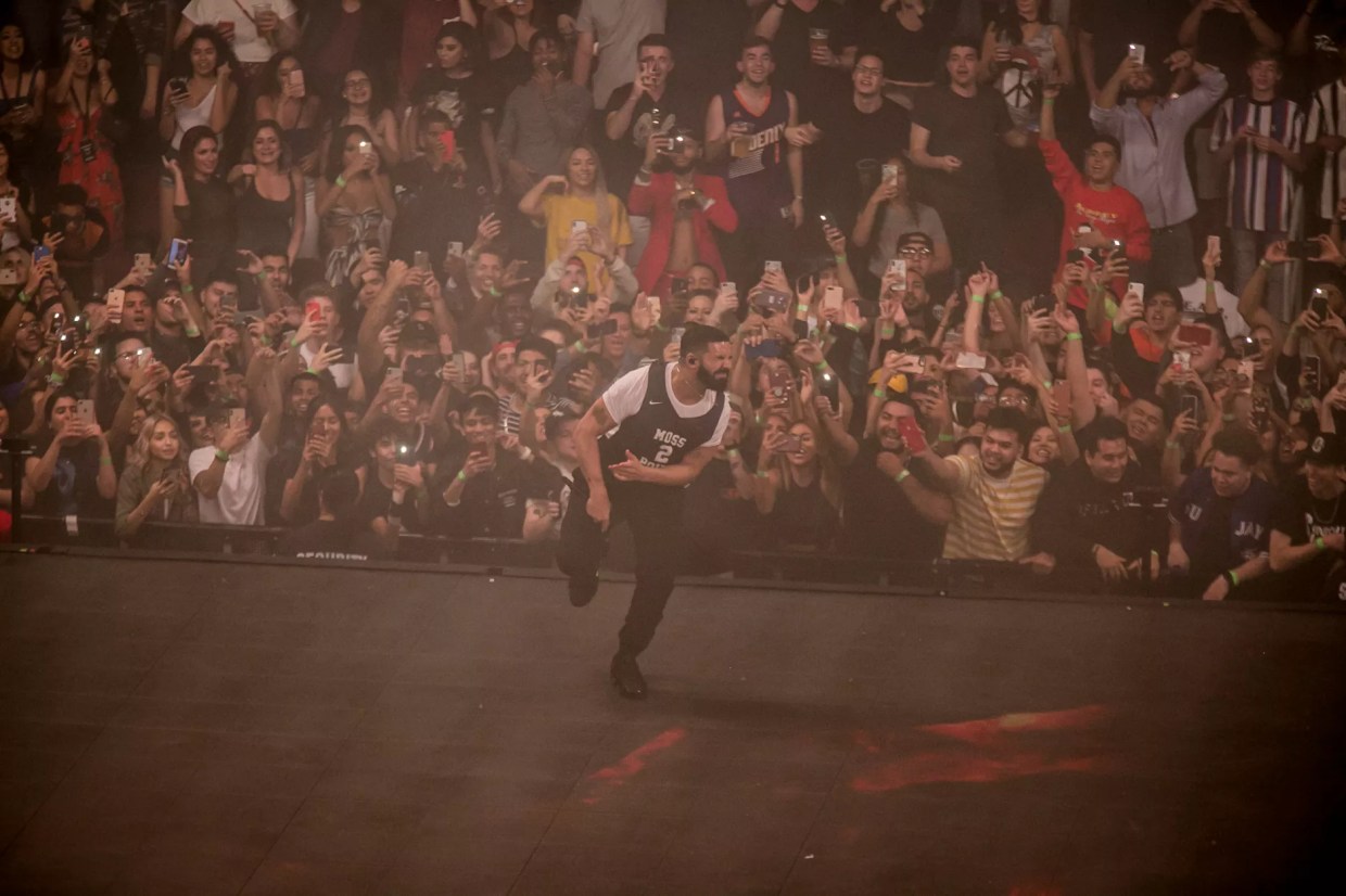 Drake, Migos, and a Flying Lamborghini Go Through the Roof at Gila River Arena