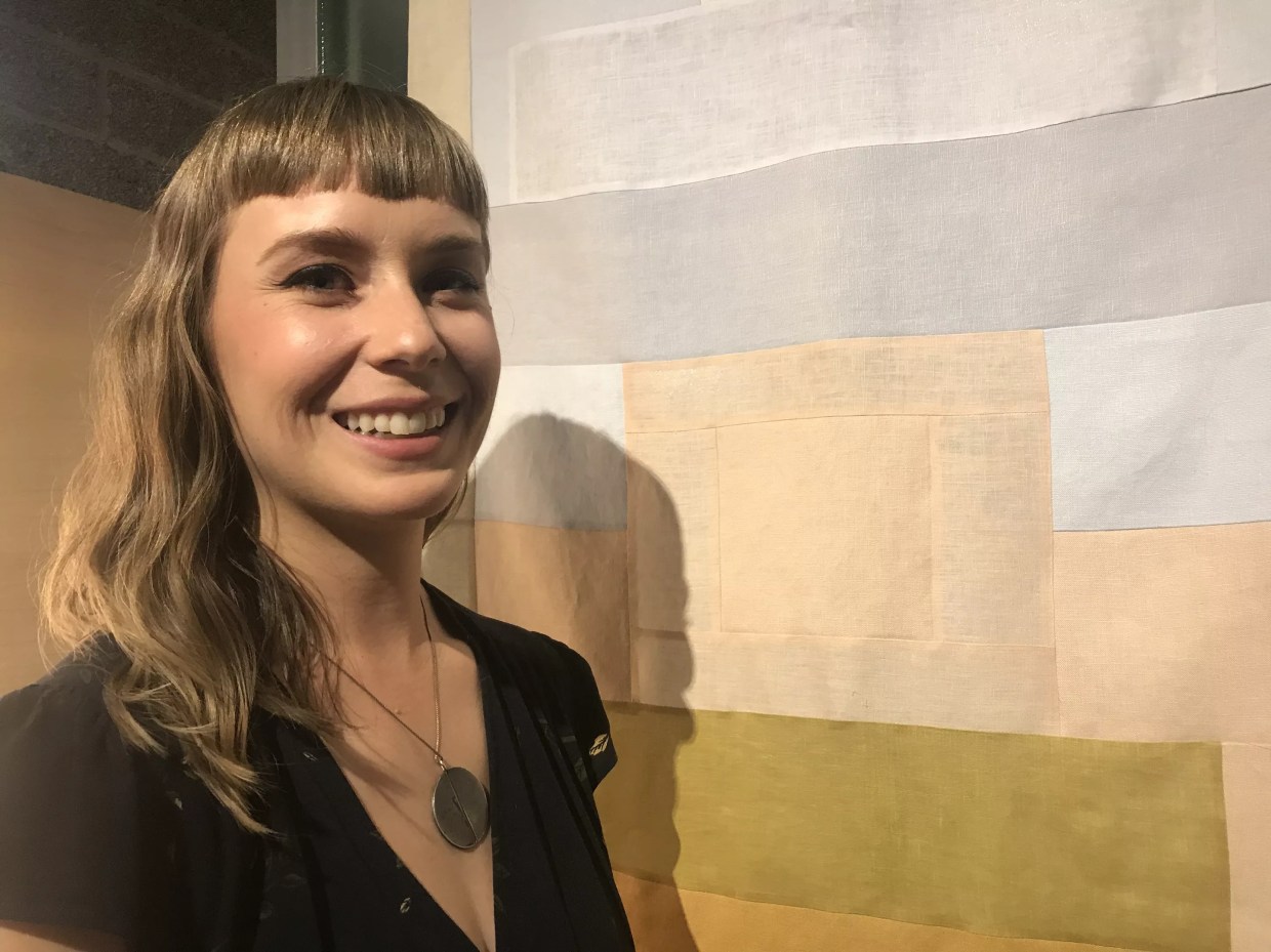 Janel Garza’s Geometric New Mural Transforms SMoCA