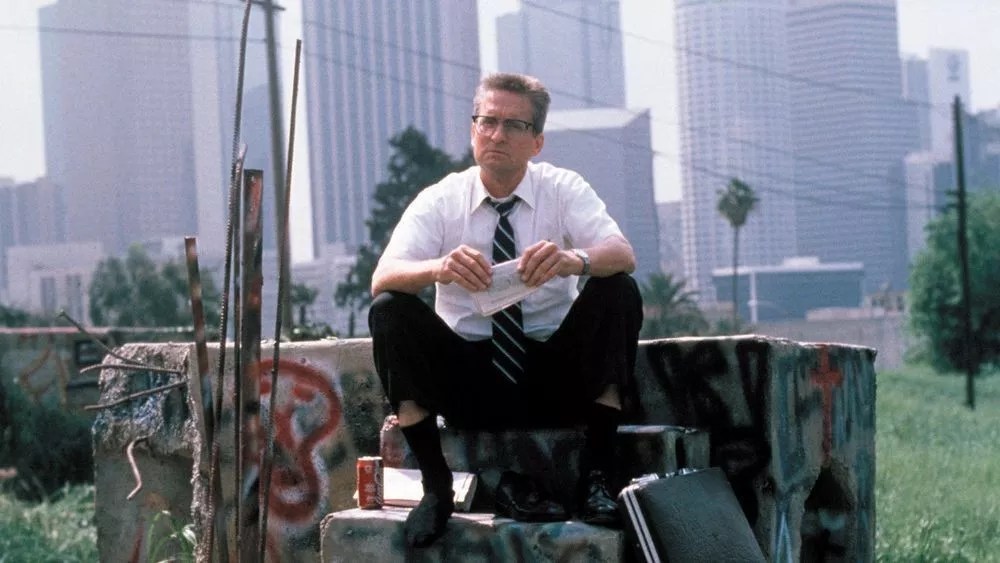 <i>Falling Down</i>: 25 years Later, Does America Get That Michael Douglas’ Flat-Topped Avenger Was the Villain?