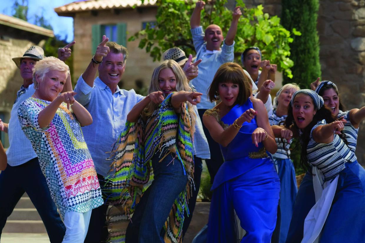 Smile Till Your Face Hurts at <i>Mamma Mia! Here We Go Again</i>