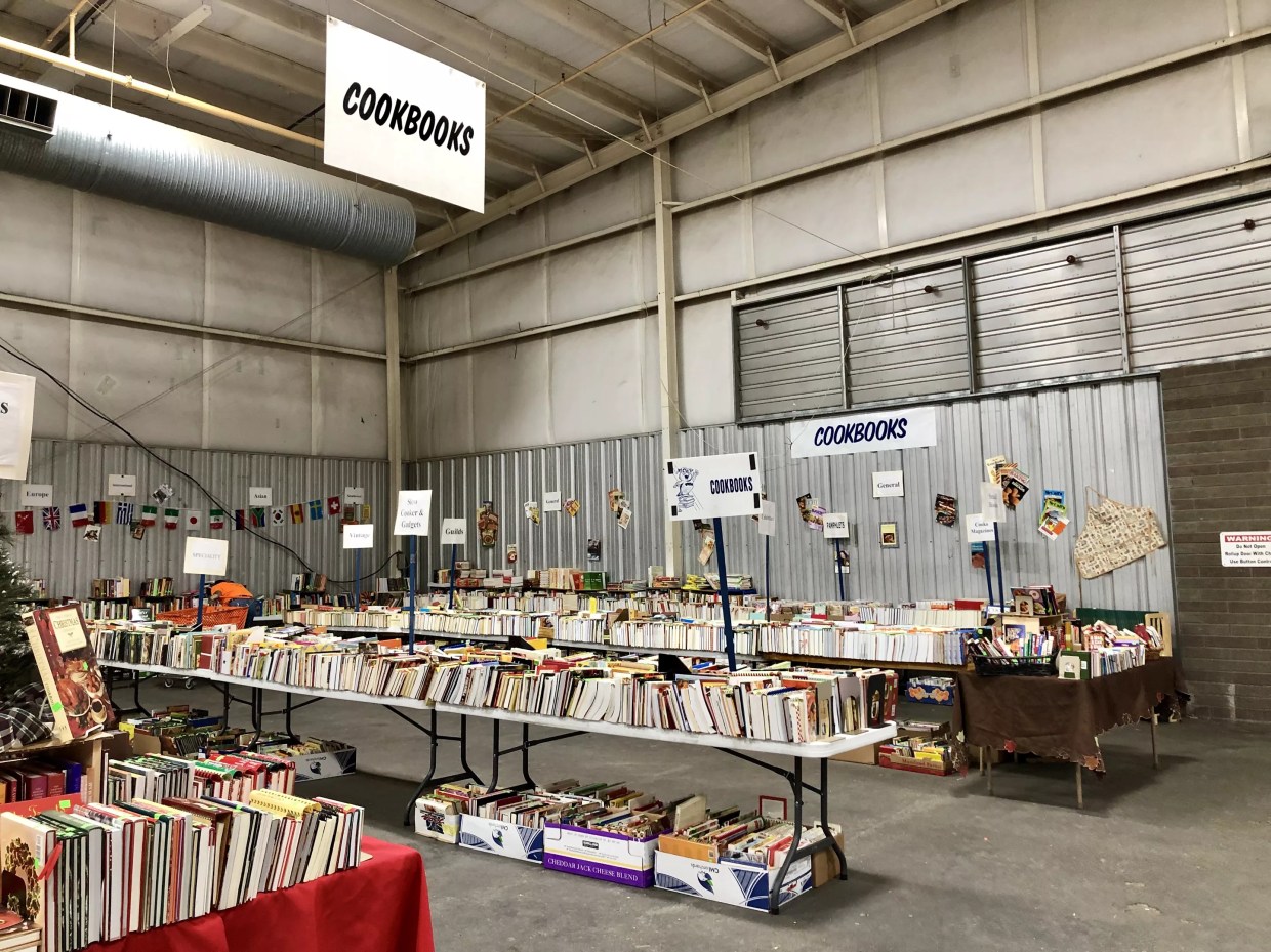Get a Vintage Cookbook: VNSA Used Book Sale Starts this Weekend