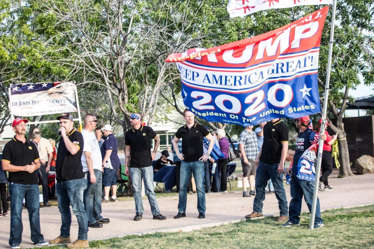 AZ Proud Boys Marched Through Roosevelt Row During May’s First Friday