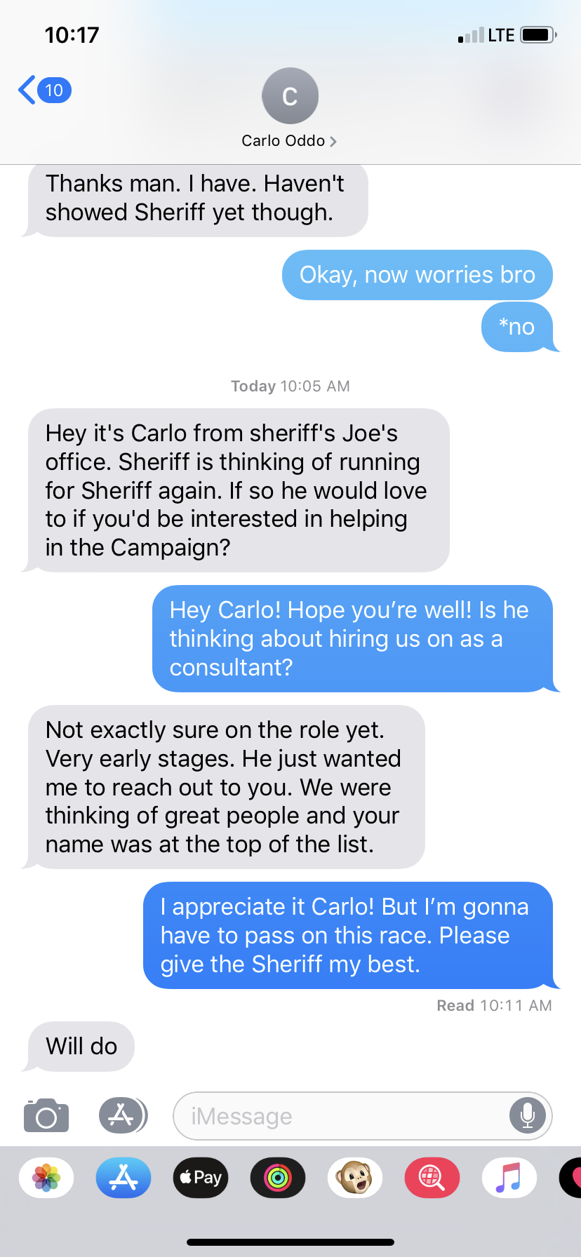 Arpaio Considering Run For Sheriff in 2020, According to Leaked Texts