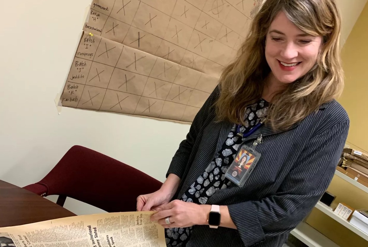 Paper Chase: Newspaper Librarian Sativa Peterson Keeps the Past in the Basement