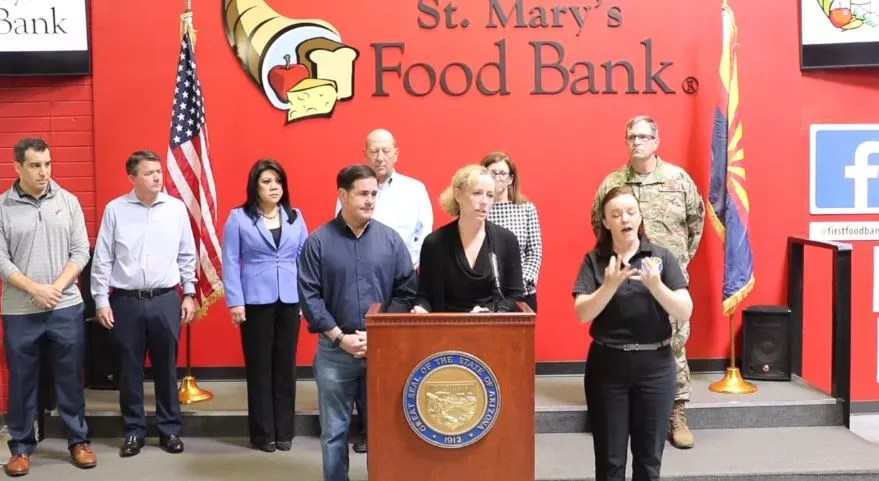 Arizonans Should Prepare for ‘Marathon’ and Volunteer in Coronavirus Fight, Ducey Says