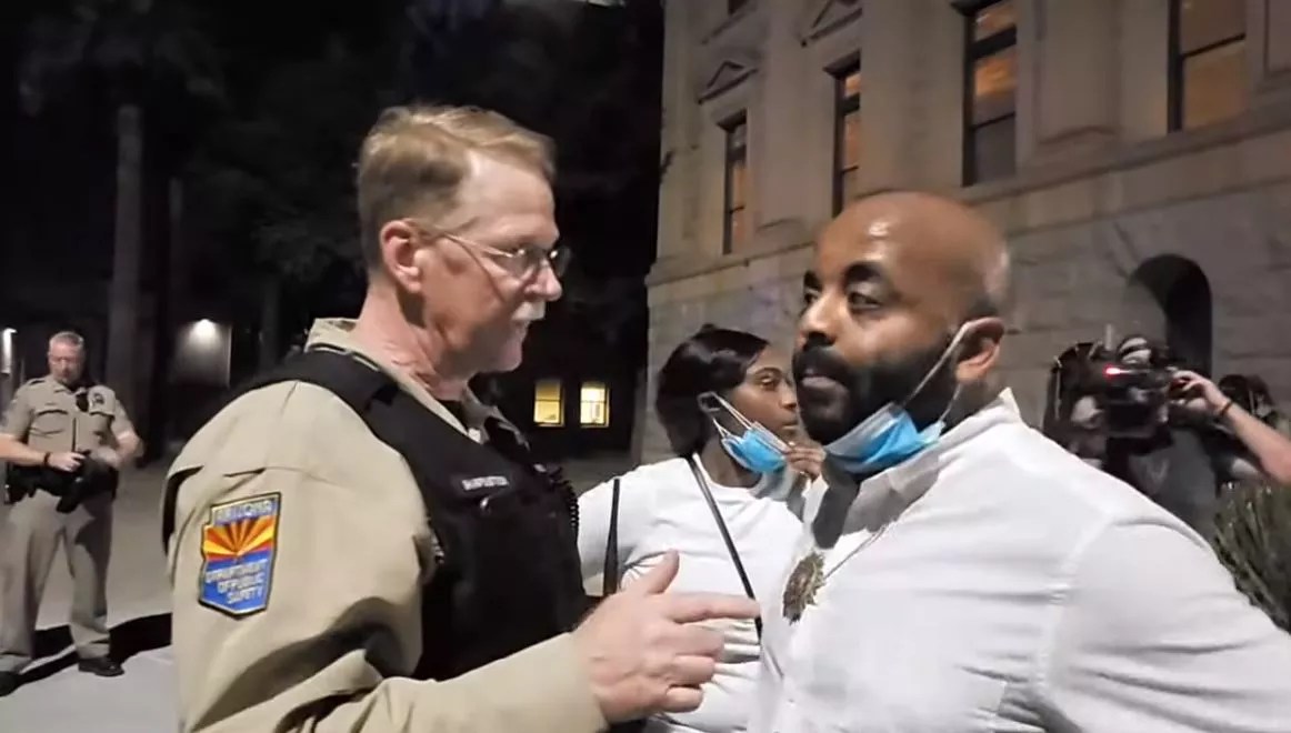 Phoenix Protest Organizer Jarrett Maupin Blames Other Groups for Thursday’s Damage