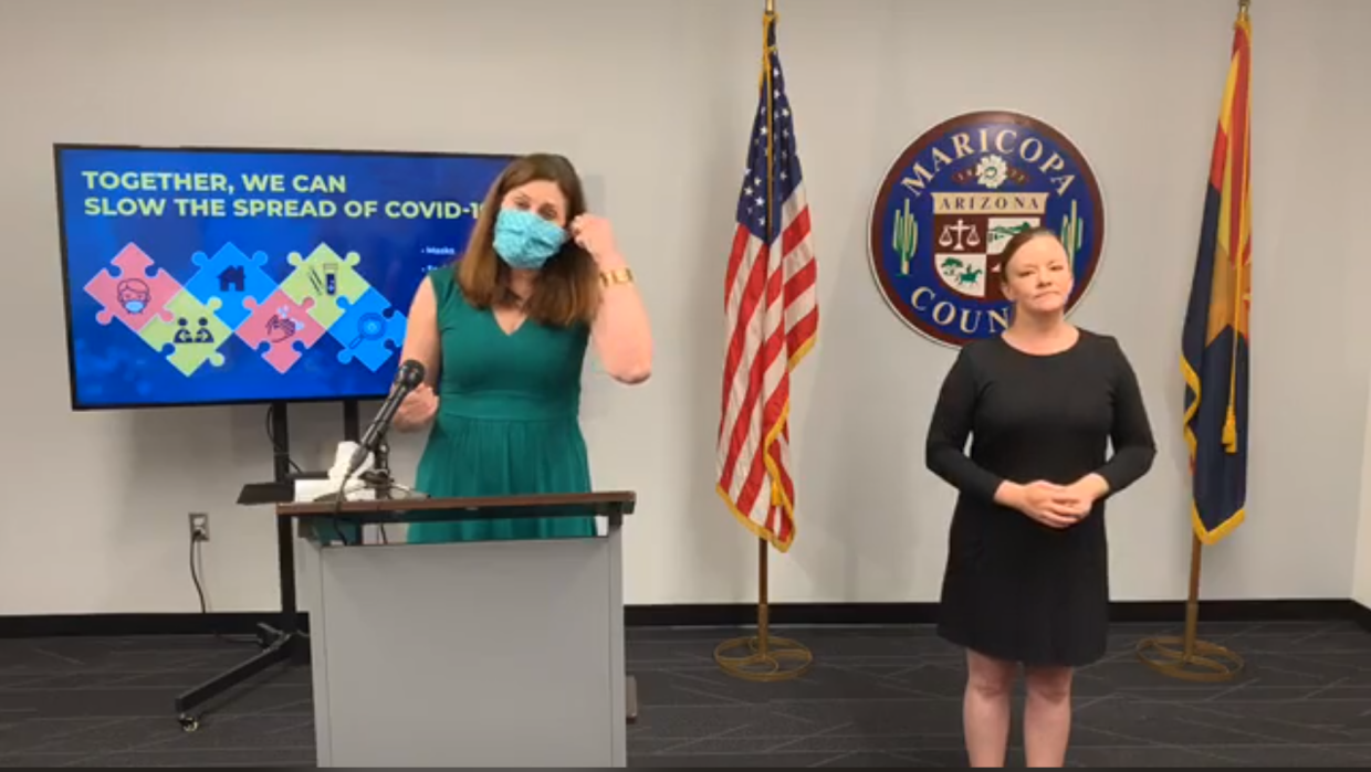This Week in COVID: Maricopa County Says Masks Can Come Off When Virus Is Gone