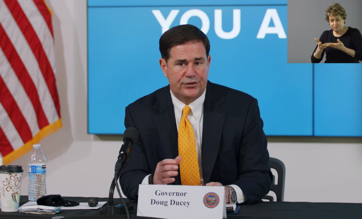 Ducey Extends Bar and Gym Shutdown, Gives Vague Guidance on K-12 School Reopening